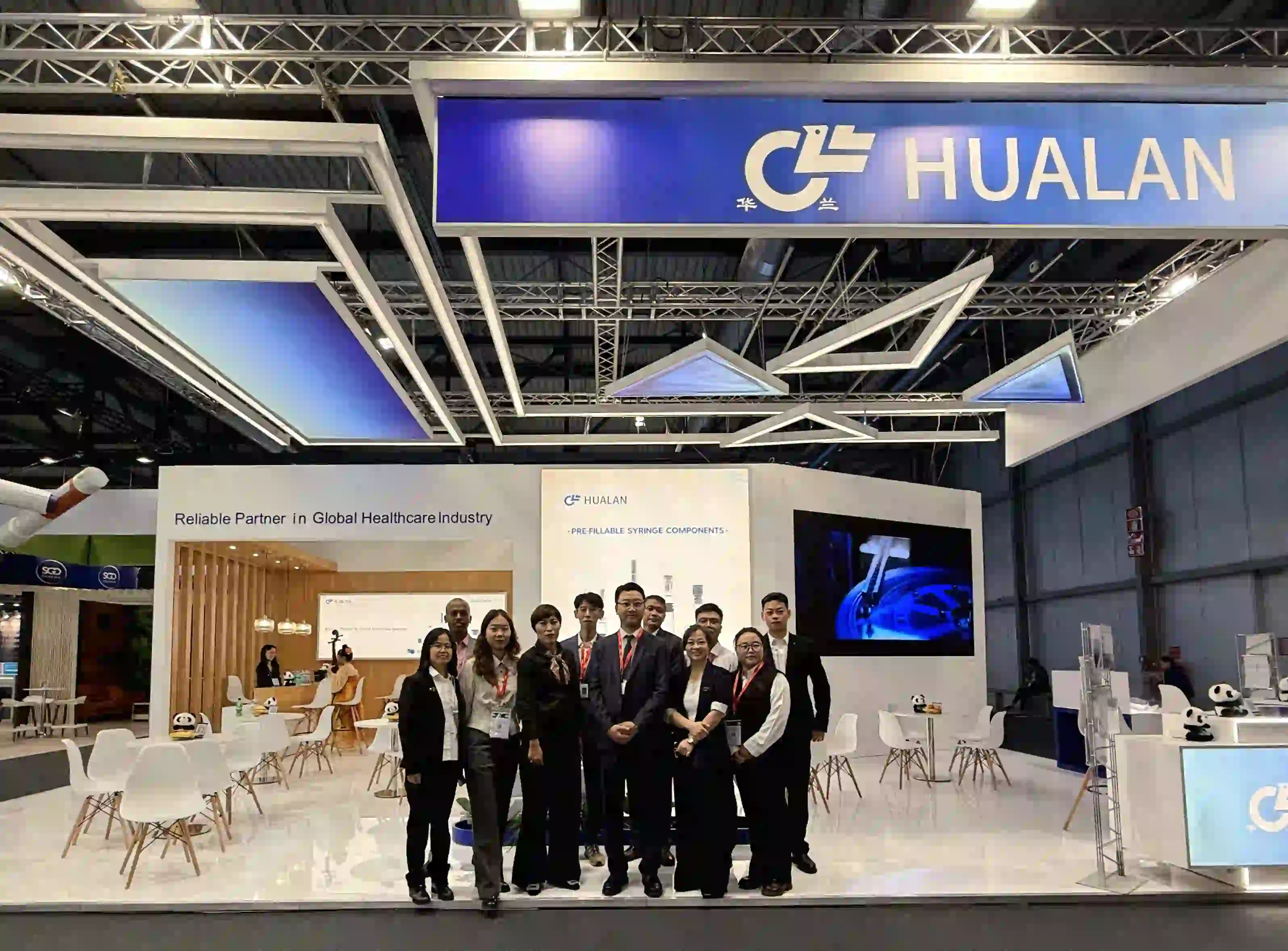 Great Energy at CPHI Milan - HUALAN Showcases Intelligent Elastomeric Solutions and Global Vision