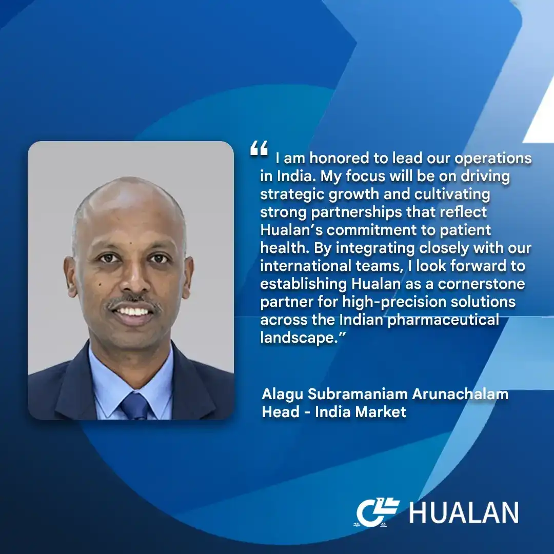 HUALAN appoints Alagu Subramaniam Arunachalam