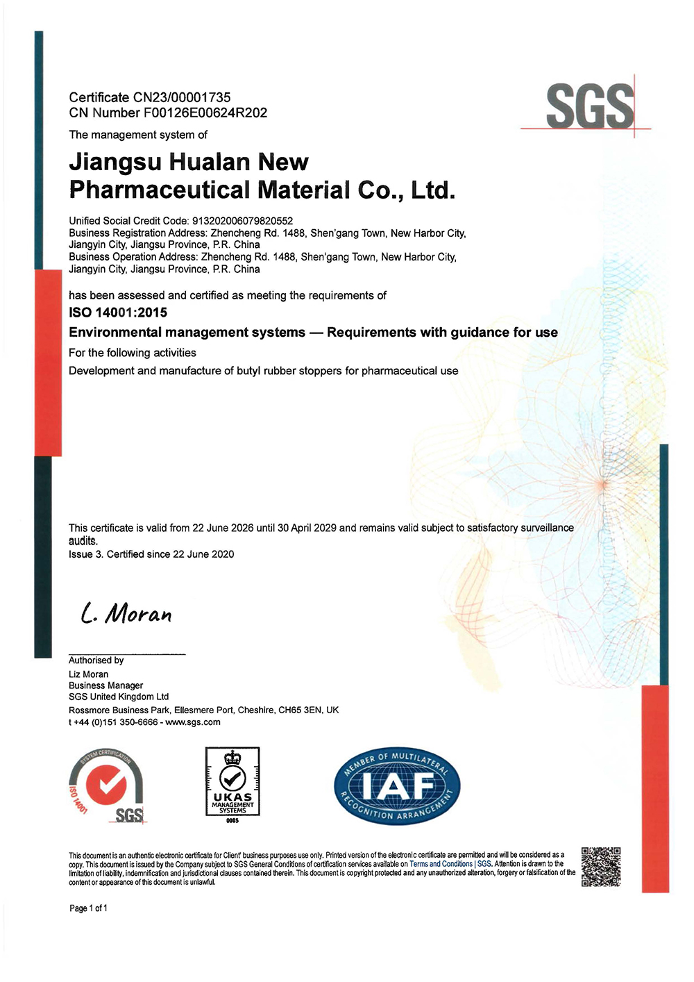 ISO 14001